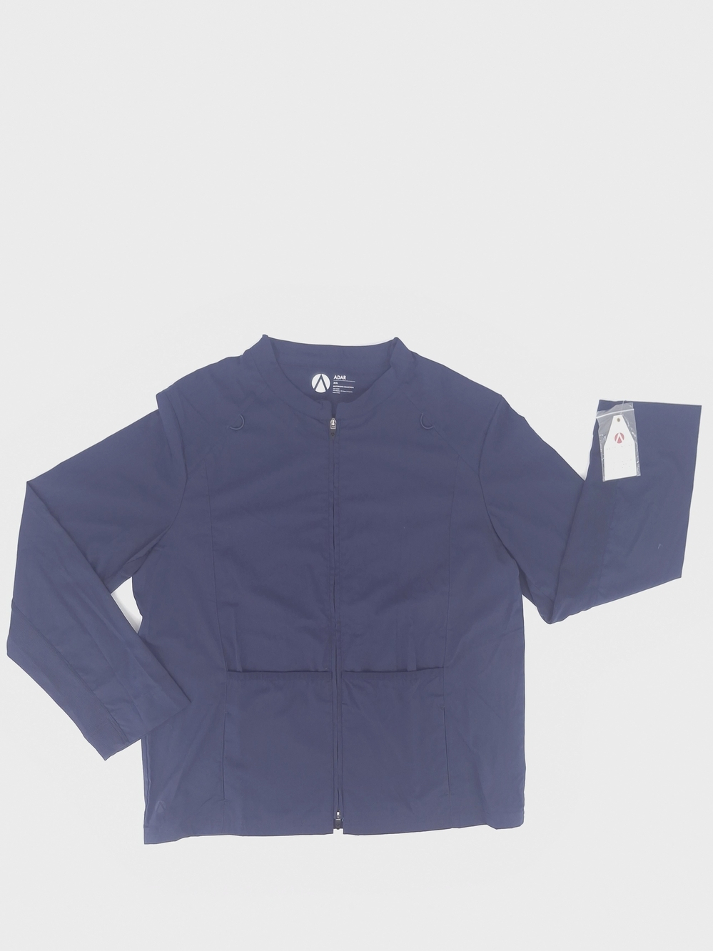 ✨NWT Adar Addition Men's Bomber Scrub Jacket - Rich Navy Size 2X✨